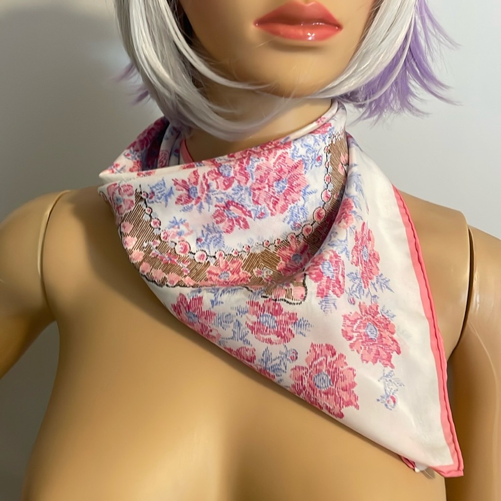 Nasharr Freres Vintage 70’s scarf made in Japan
